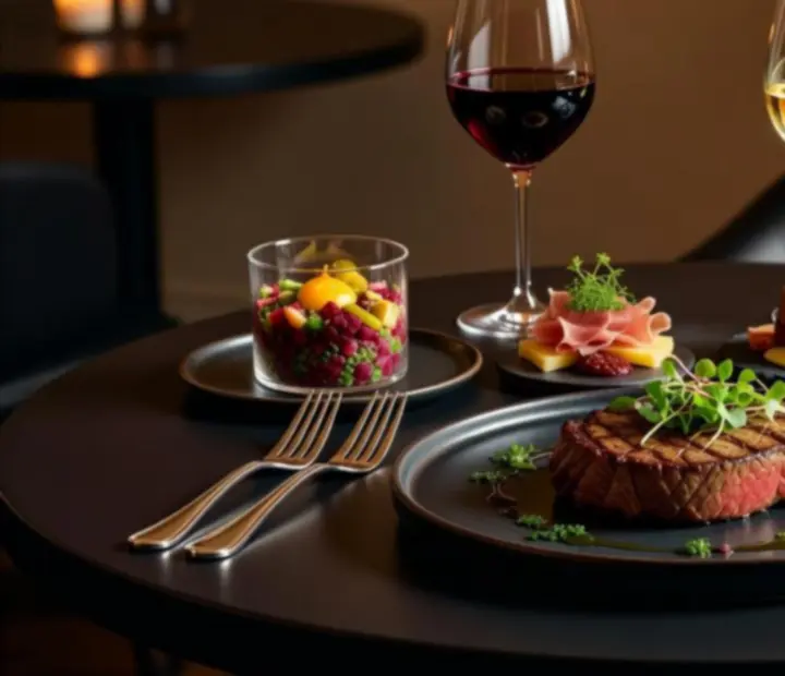 Autorska interpretacja kuchni polskiej i europejskiej – elegancko podane dania w restauracji Veres Péter lakásfenntartó Szövetkezet